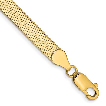 Leslie's 14k 5mm Silky Herringbone Chain