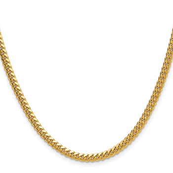 Leslie's 14k 3.5mm Solid Miami Cuban Chain — alternate view