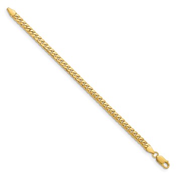 Leslie's 14k 5mm Solid Miami Cuban Chain — alternate view