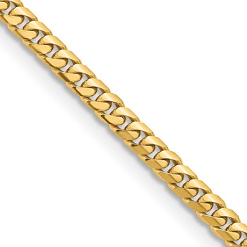 Leslie's 14k 5mm Solid Miami Cuban Chain