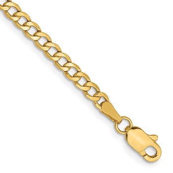 Leslie's 14k 2.85mm Semi-Solid Curb Chain