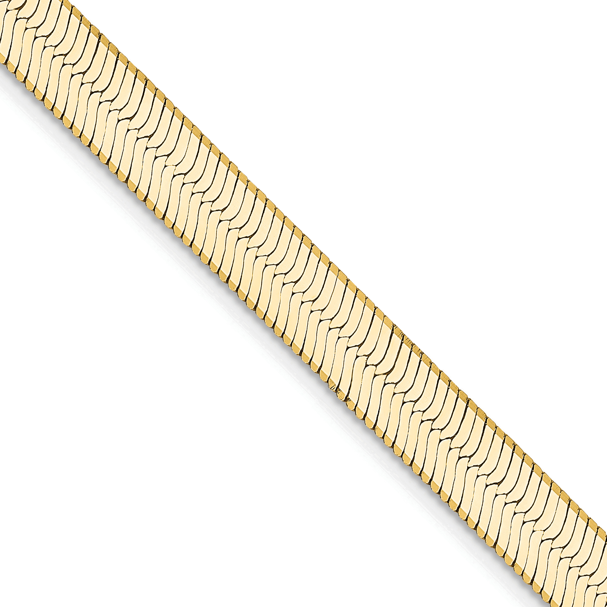 Uncommon James 14k Gold Horizon Herringbone Necklace | Anthropologie