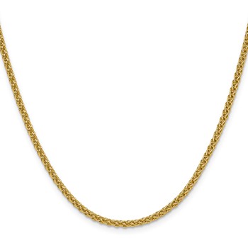 Leslie's 14K 2.5mm Spiga Chain — alternate view