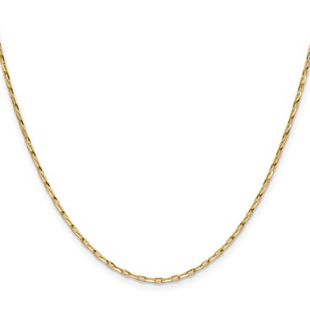 Leslie's 14K 1.75mm D/C Open Long Link Cable Chain — alternate view