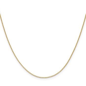 Leslie's 14K 1mm D/C Oval Link Chain — alternate view