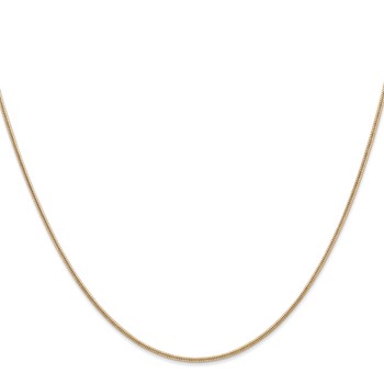Leslie's 14K 1.3mm Round Snake Chain — alternate view