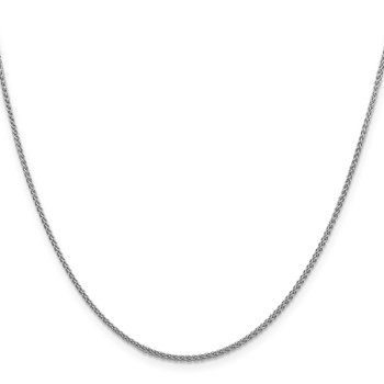 Leslie's 10K White Gold 1.5mm  D/C Spiga Chain — alternate view