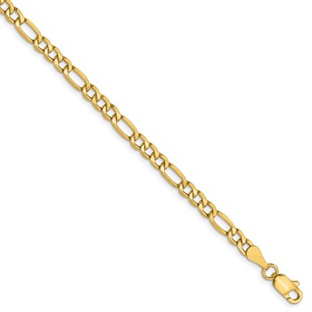 Leslie's 10K 3.5mm Semi-Solid Figaro Chain