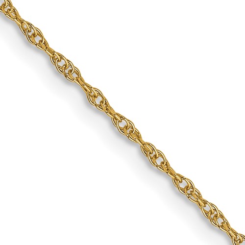 10k .95mm Carded Cable Rope Chain