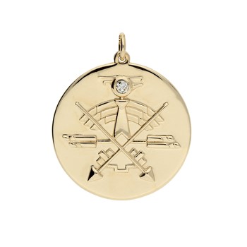 14ky JAWACDAH charm Mounting