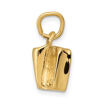 14K 3-D Sardine Can Charm — alternate view
