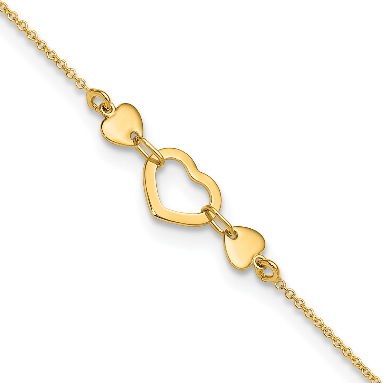 H Letter Pendant Thin Chain Anklet 18k Gold Plated Stainless - Temu