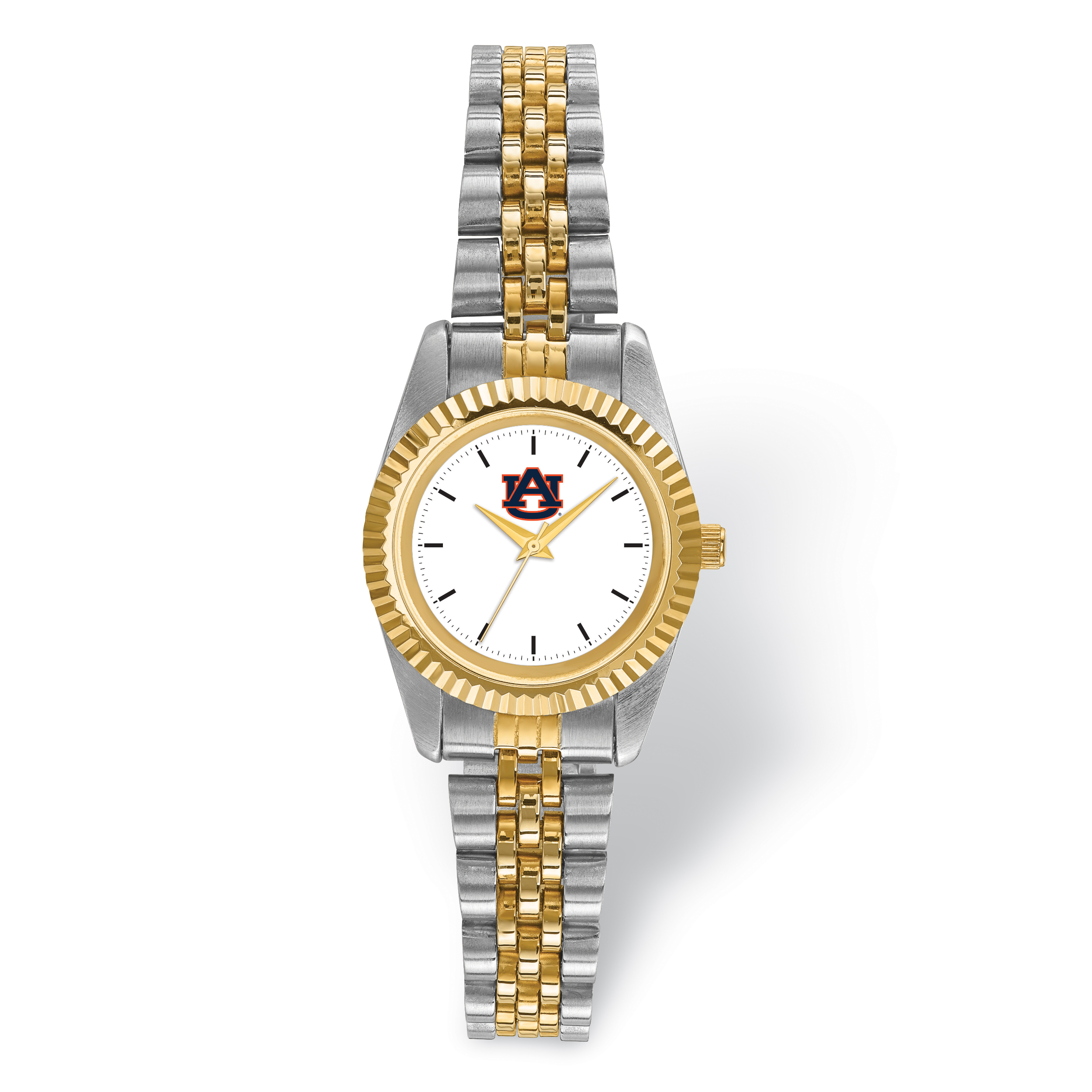 LogoArt Auburn University Pro Two tone Ladies Watch LogoArt