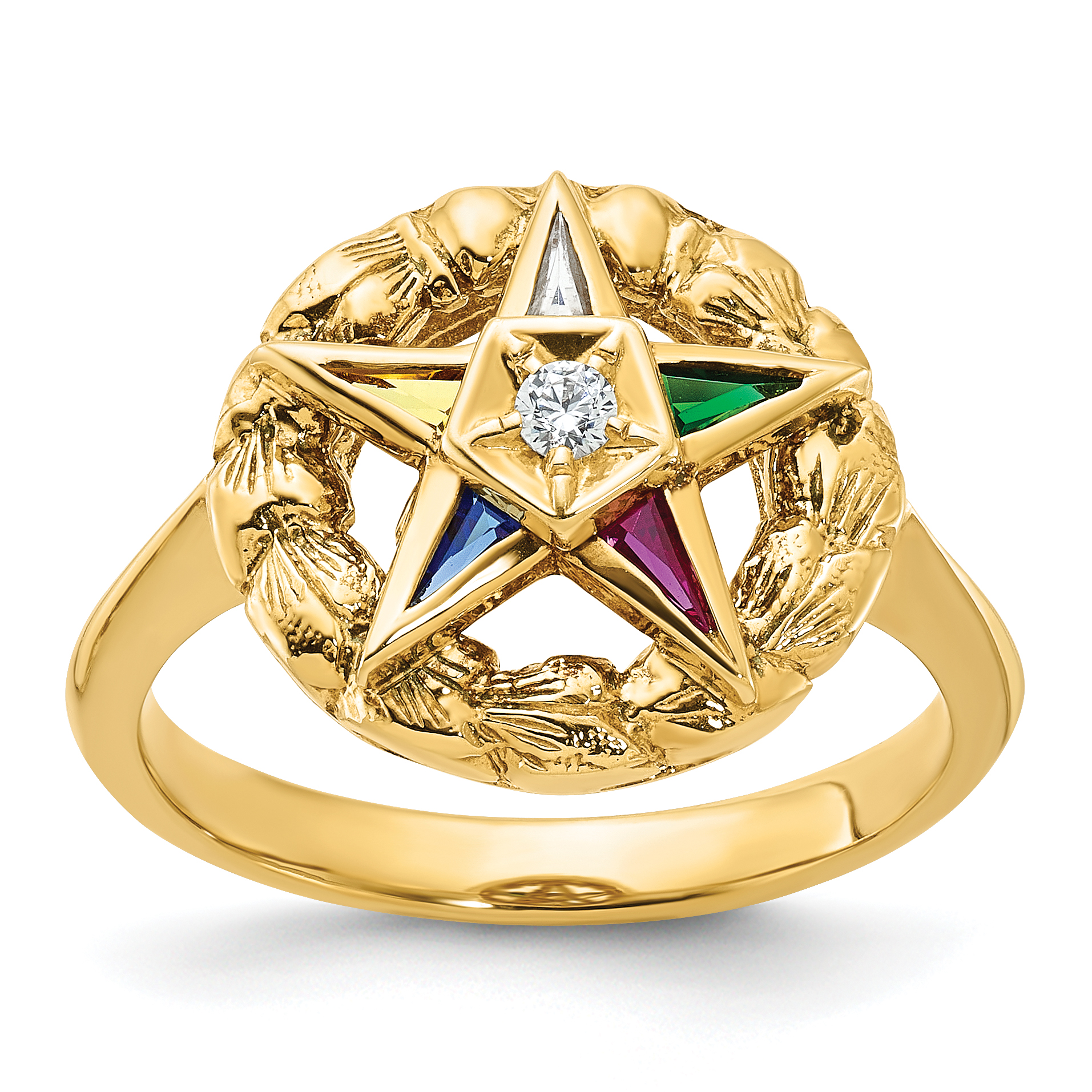 Ladies on sale masonic ring