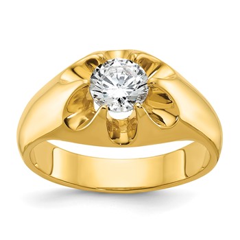 IB Goodman 14k Mens Diamond Ring Mounting