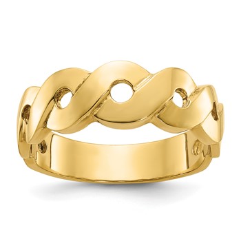 IB Goodman 14k Mens Infinity Design Ring
