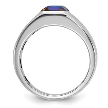 10kw Mystic Fire Topz and Diamond Ring Mounting — alternate view