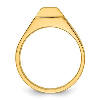 IB Goodman 14k Mens Polished Diamond Ring Mounting — alternate view