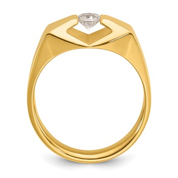 IB Goodman 14k Mens Diamond Ring Mounting — alternate view