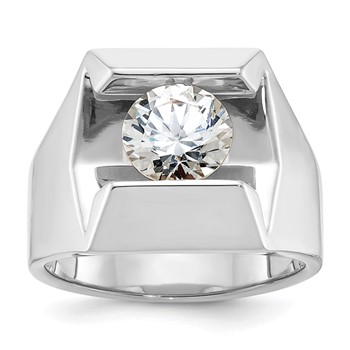 14kw IBGoodman Men's Polished Diamond Ring Mounting