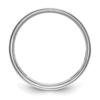 IB Goodman 14k White Gold Satin Cross Mens Ring Mounting — alternate view