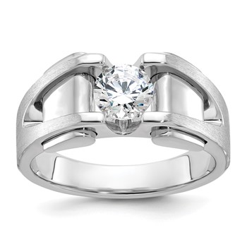 10kw IBGoodman Men's Polished & Satin Lab Grown VS/SI+ G+ Dia Ring