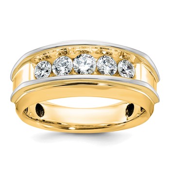14k Yellow Gold Fancy Ring Mounting