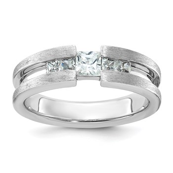 IB Goodman 14k White Gold Mens Diamond Ring Mounting