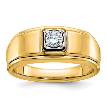 10k IBGoodman Men's Diamond Ring Mounting