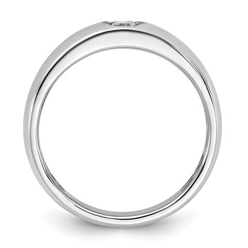14kw IB Goodman Mens Polished Diamond Ring Mounting — alternate view