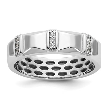 14kw IB Goodman Mens Satin Diamond Ring Mounting