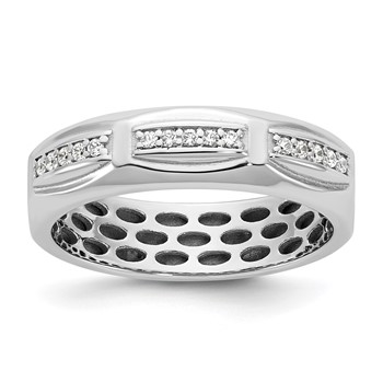 14kw IB Goodman Mens Satin Diamond Ring Mounting