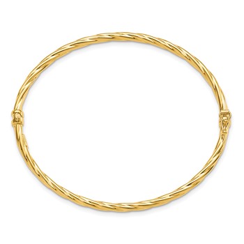 Leslie's 14K Bangle — alternate view