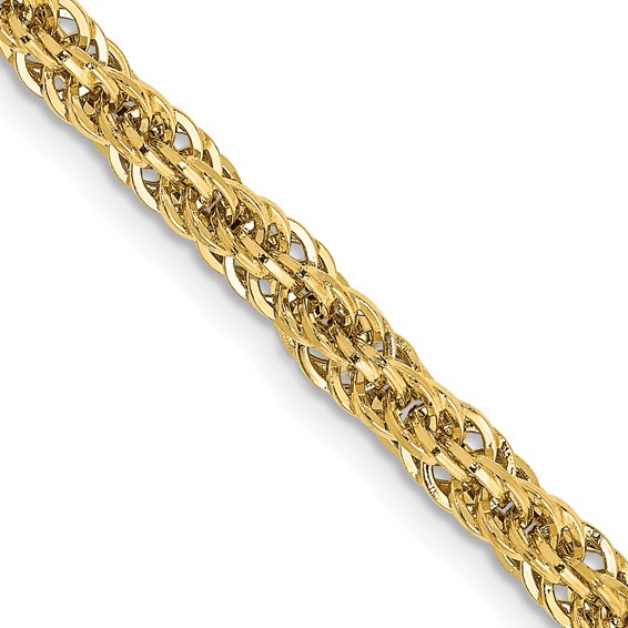 GOLD Chain Bag Strap - Thick Classy Curb w/ Diamond Cut Accents