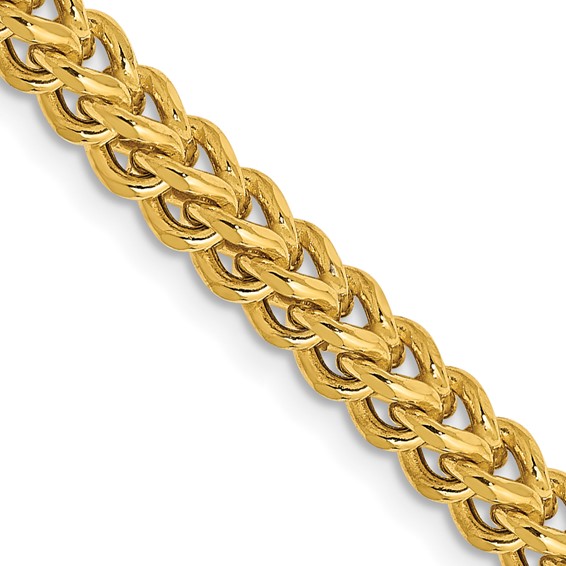 14k Gold Spring Sailors Clasp – Olive & Chain