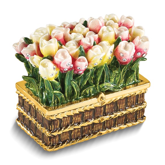 Lovely Basket of Tulips