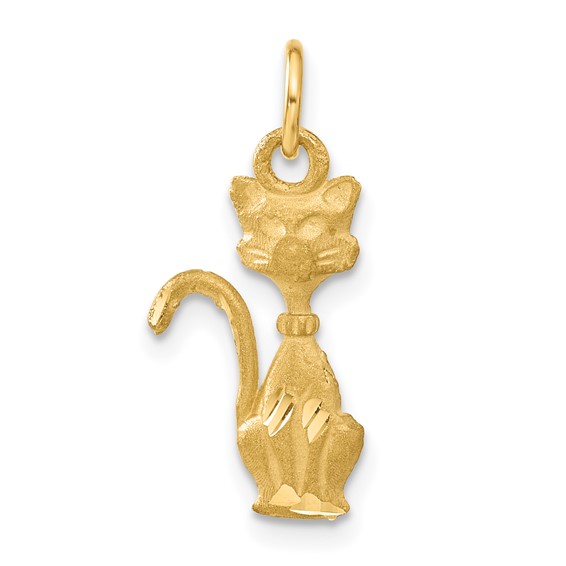 Buy 10pc Cat Charms, Animal Charms, Gold Cat Charms, Dangles