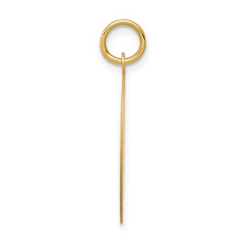 14k WRESTLING 19mm Engravable Disc Charm — alternate view