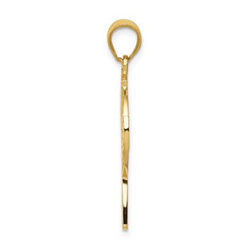 14k Celtic Cross Pendant — alternate view