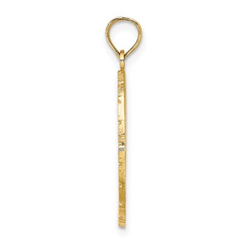 14k JAMAICA with Bird and Flowers Charm — alternate view