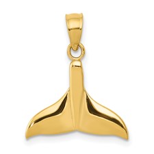 Whale Pendants - Quality Gold