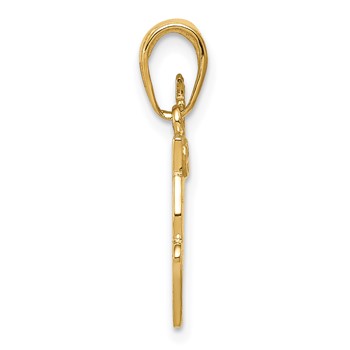 14K Bible, Praying Hands, and Cross Pendant — alternate view