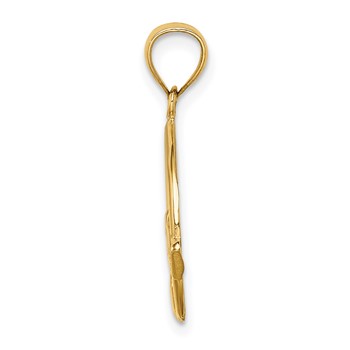 14K Claddagh Pendant — alternate view