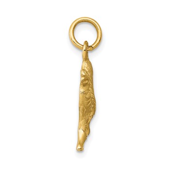 14k Camel Charm — alternate view