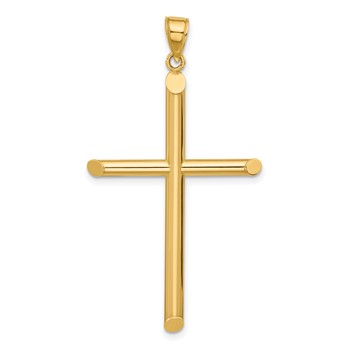 14k Polished Cross Pendant
