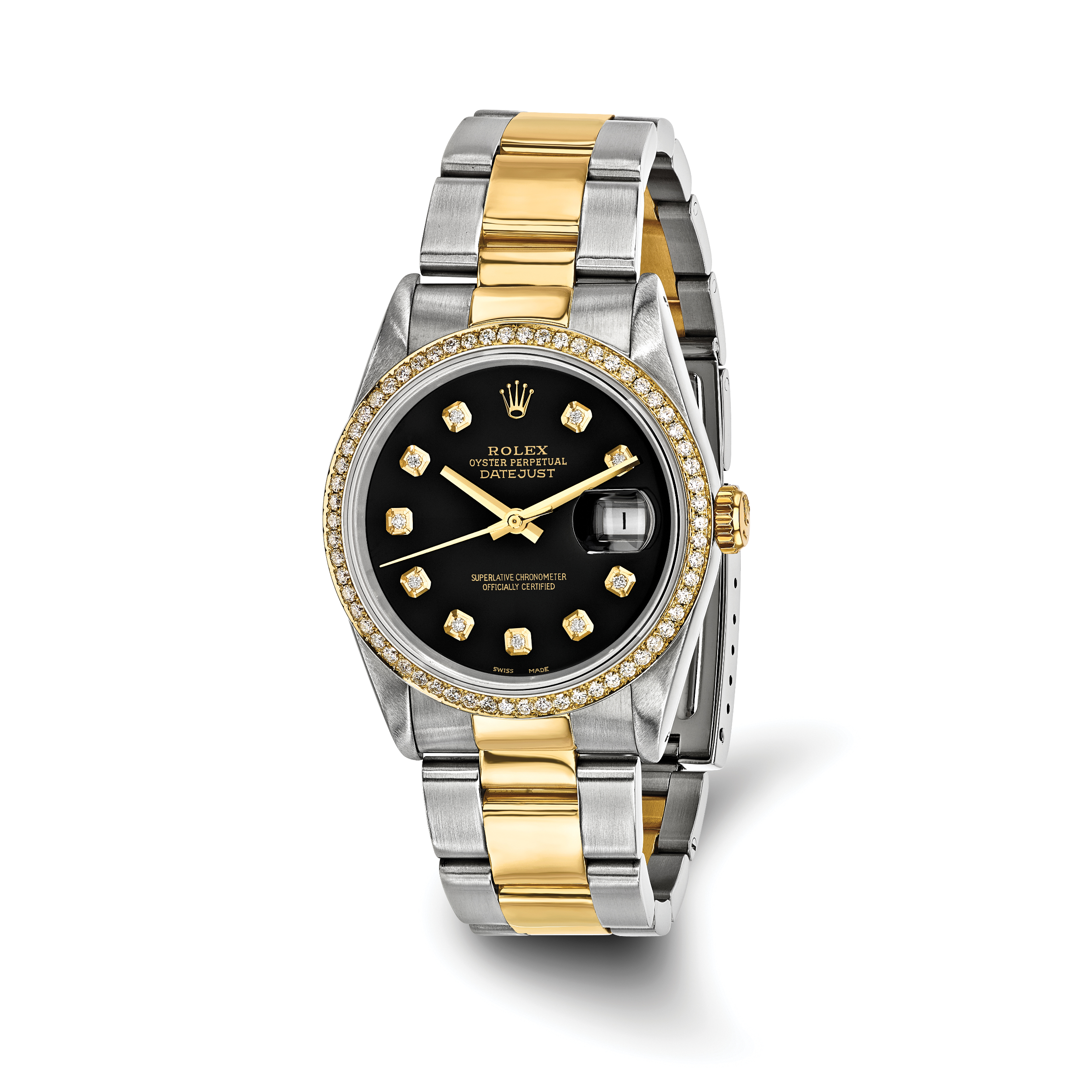 Rolex best sale diamond quality