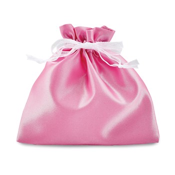 Sterling Silver Polished Cross Post Earrings with Pink Gift Pouch — alternate view