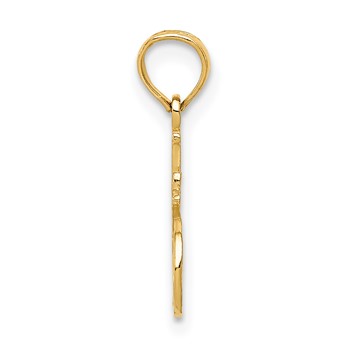 14K #1 GODMOTHER Pendant — alternate view