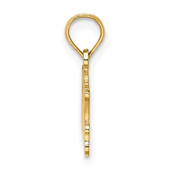 14K I HEART MY PARAMEDIC Charm — alternate view