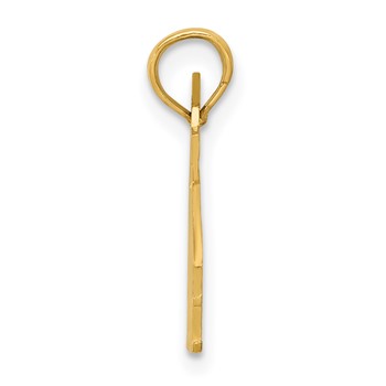 14K SCHOOL House Pendant — alternate view